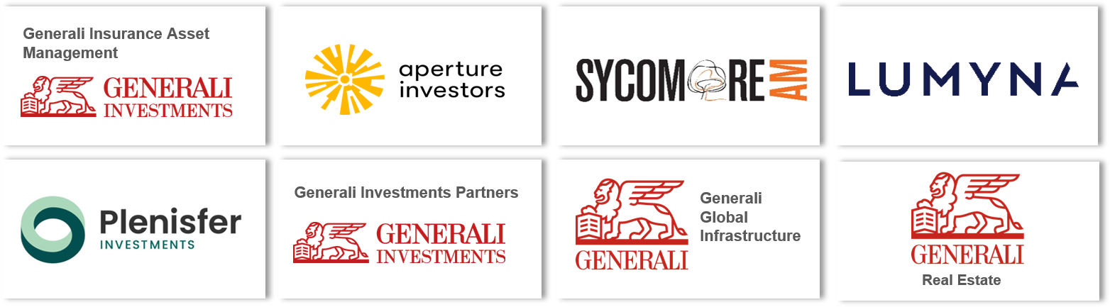 Generali Investments Multi-Boutique logos